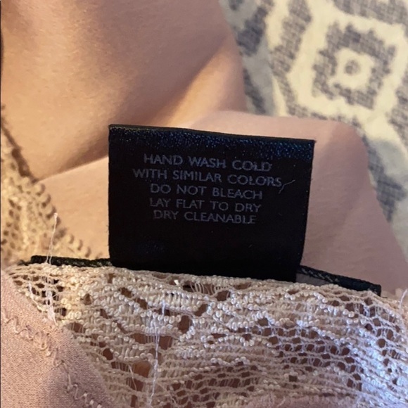 Natori Satin Lace Trim Chemise NWOT Rose/Ivory​​​​​​​​​ - Picture 12 of 12